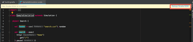 Setup Scala SDK